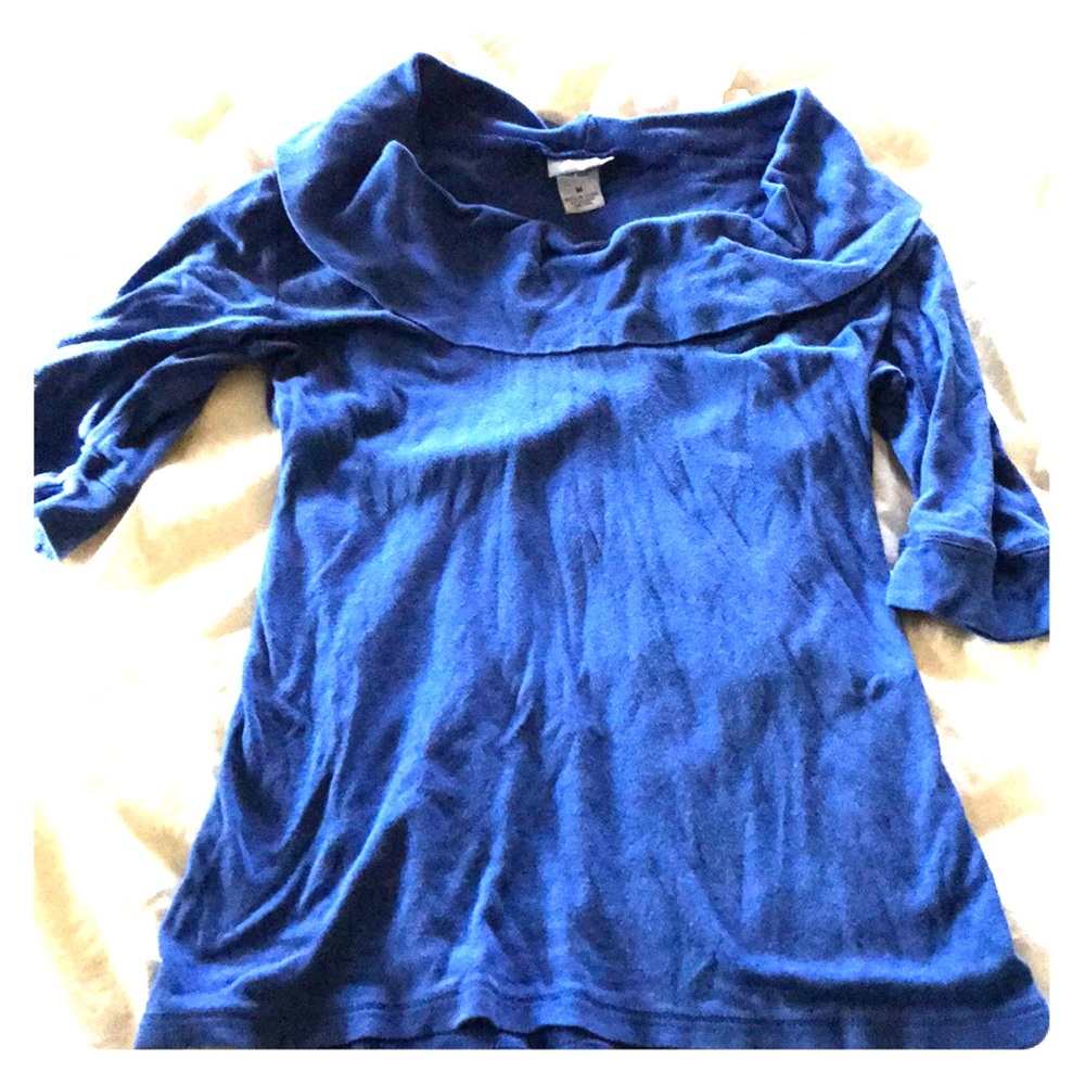Blue work shirt